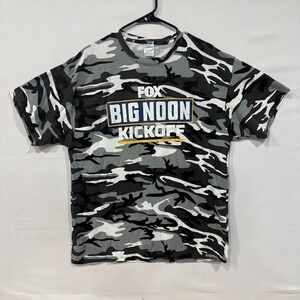 Fox Big Noon Kickoff‎ T-Shirt Mens XL Camo Graphic Port & Co Tee
